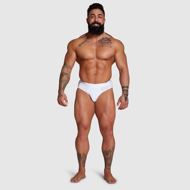 ALPHX Comfort Class Brief Frost White