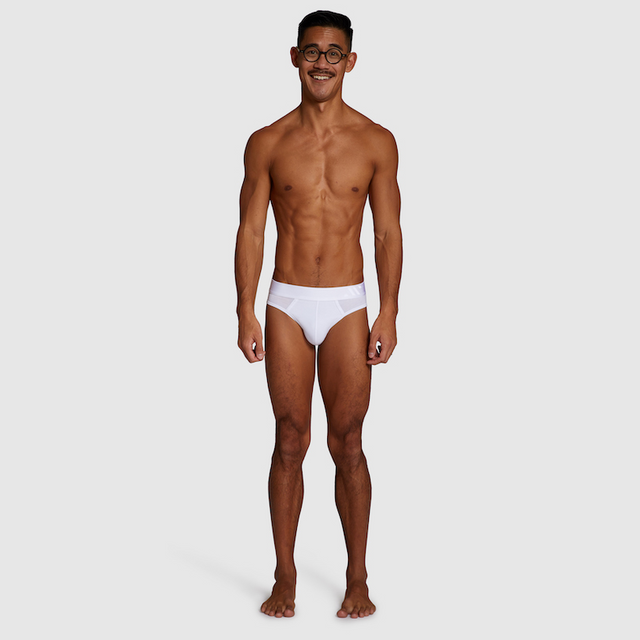 ALPHX Comfort Class Brief Frost White