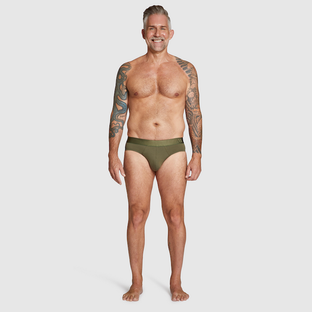 ALPHX Comfort Class Brief Moss Green