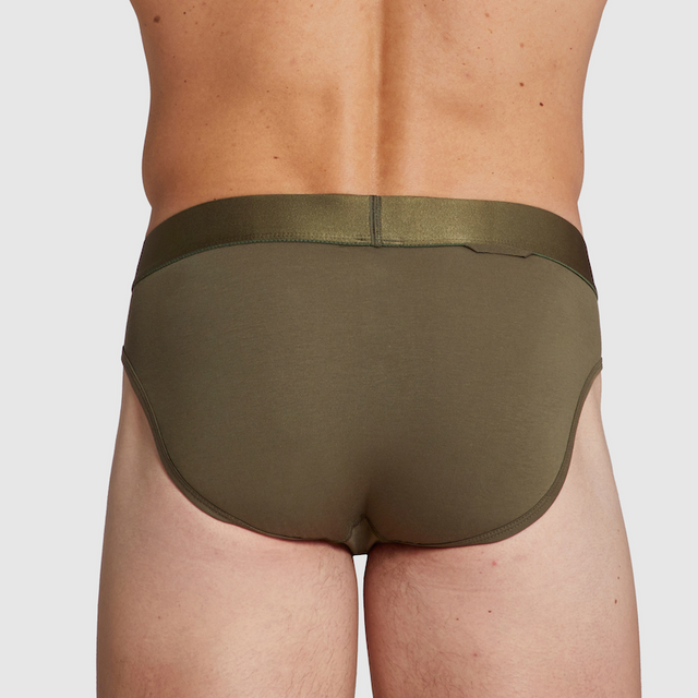 ALPHX Comfort Class Brief Moss Green