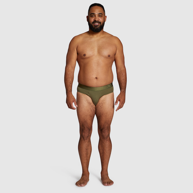 ALPHX Comfort Class Brief Moss Green