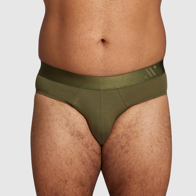 ALPHX Comfort Class Brief Moss Green