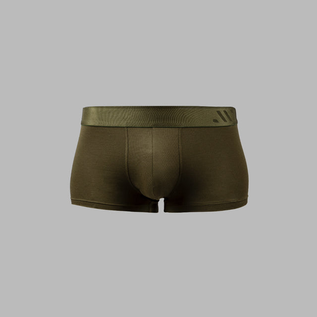 ALPHX Athletic Fit Comfort Class Trunk Moss Green