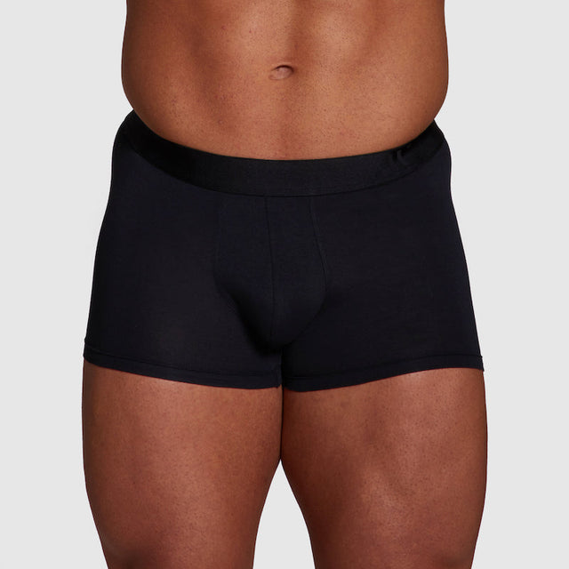 ALPHX Athletic Fit Comfort Class Trunk Midnight Black