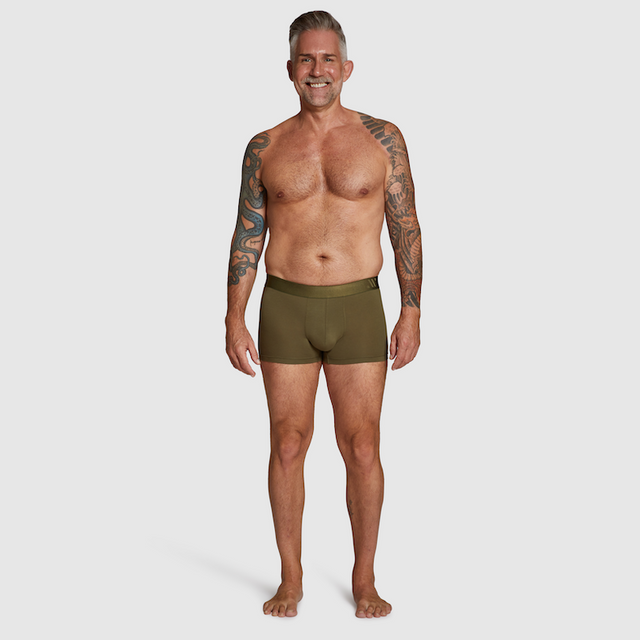 ALPHX Modern Fit Comfort Class Trunk Moss Green