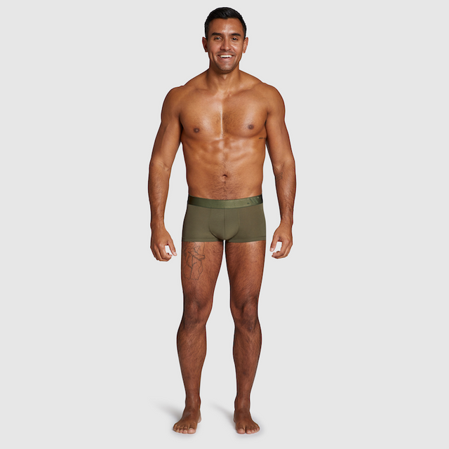 ALPHX Modern Fit Comfort Class Trunk Moss Green