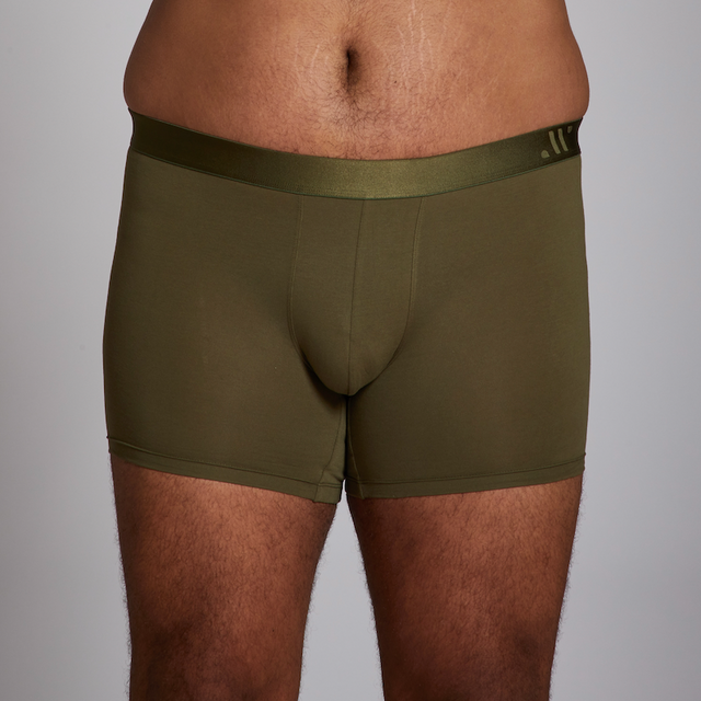 ALPHX Athletic Fit Comfort Class Trunk Moss Green