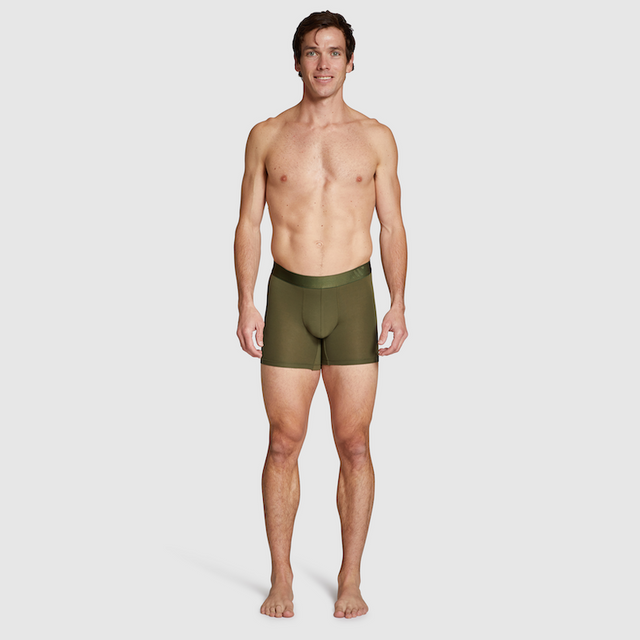 ALPHX Modern Fit Comfort Class Boxer Brief Moss Green