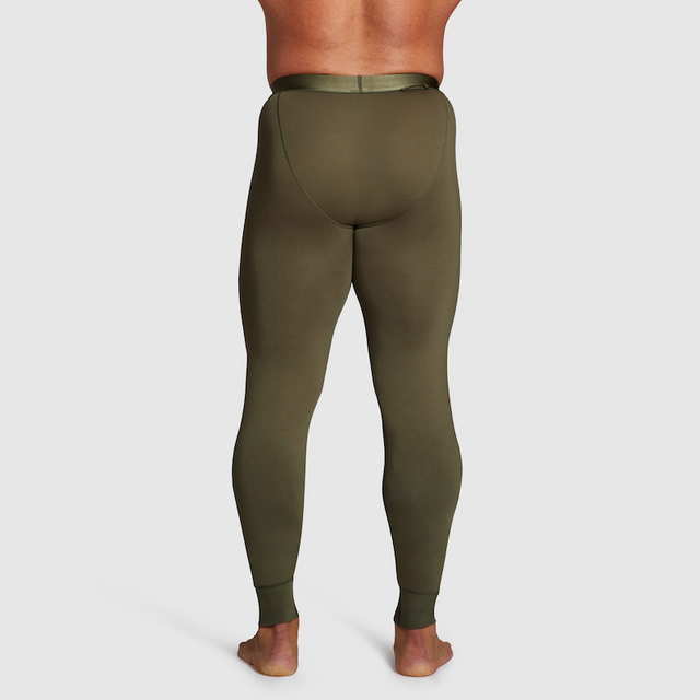 ALPHX Athletic Fit Union Pant for Men Moss Green