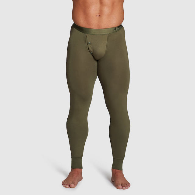 ALPHX Athletic Fit Union Pant for Men Moss Green