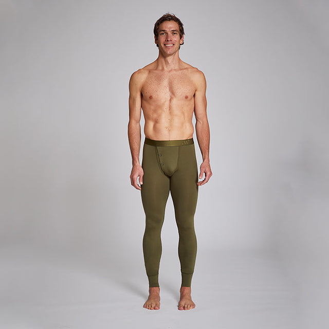 ALPHX Modern Fit Union Pant for Men Moss Green