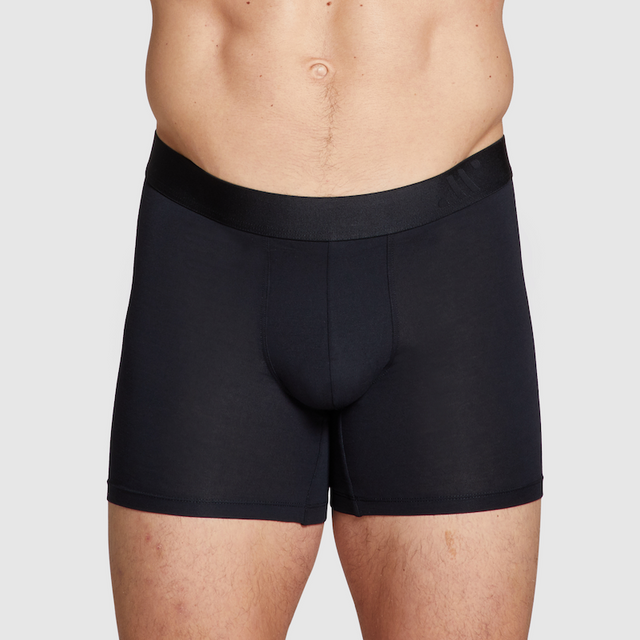 ALPHX Modern Fit Comfort Class Boxer Boxer Brief Midnight Black