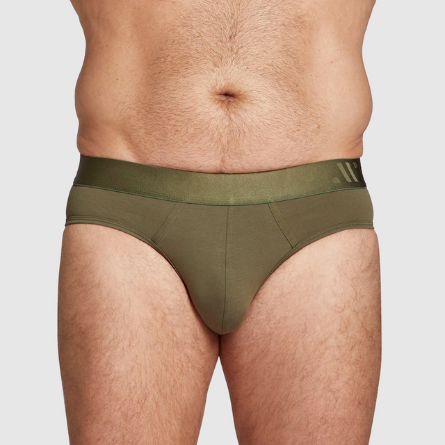 ALPHX Comfort Class Brief Moss Green