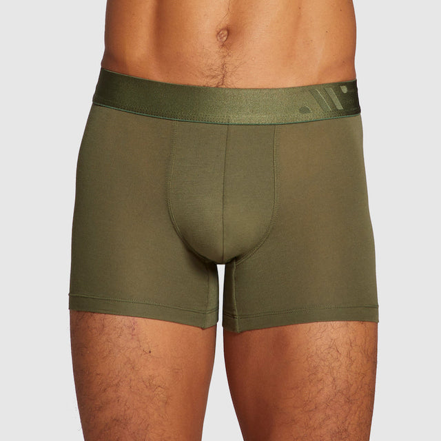 ALPHX Modern Fit Comfort Class Boxer Brief Moss Green