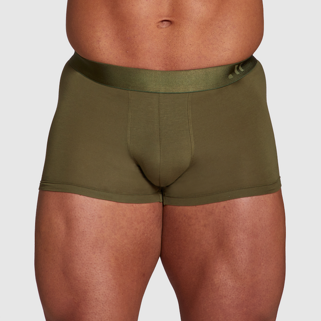 ALPHX Athletic Fit Comfort Class Trunk Moss Green