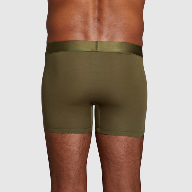 ALPHX Modern Fit Comfort Class Boxer Brief Moss Green