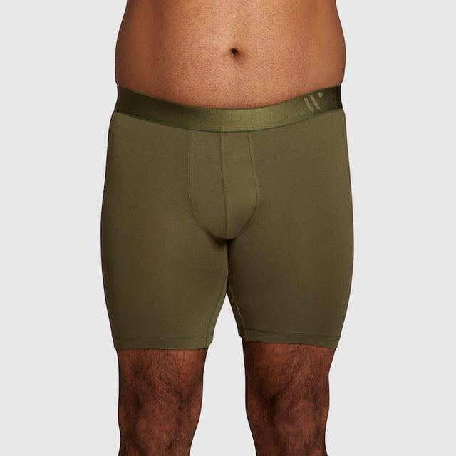 ALPHX Modern Fit Comfort Class Boxer Brief Moss Green