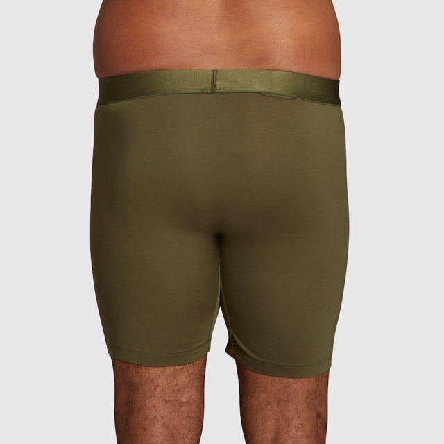 ALPHX Modern Fit Comfort Class Boxer Brief Moss Green