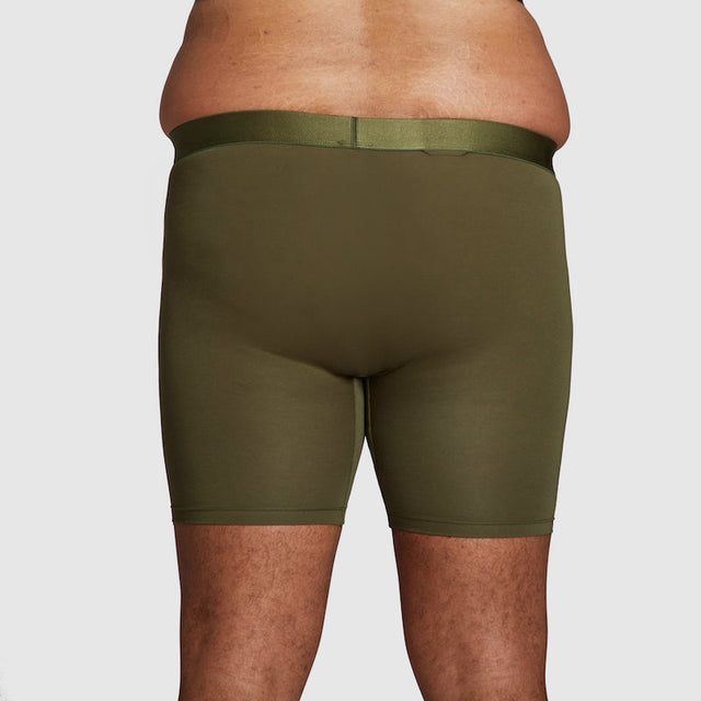 ALPHX Modern Fit Comfort Class Boxer Brief Moss Green
