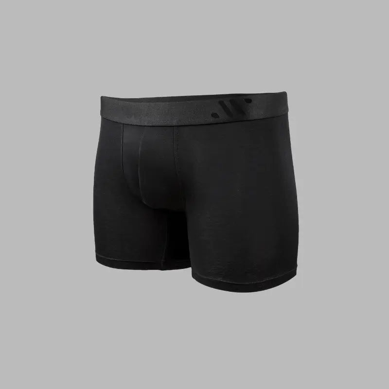 ALPHX Calzoncillos tipo boxer Comfort Class de ajuste moderno color negro medianoche