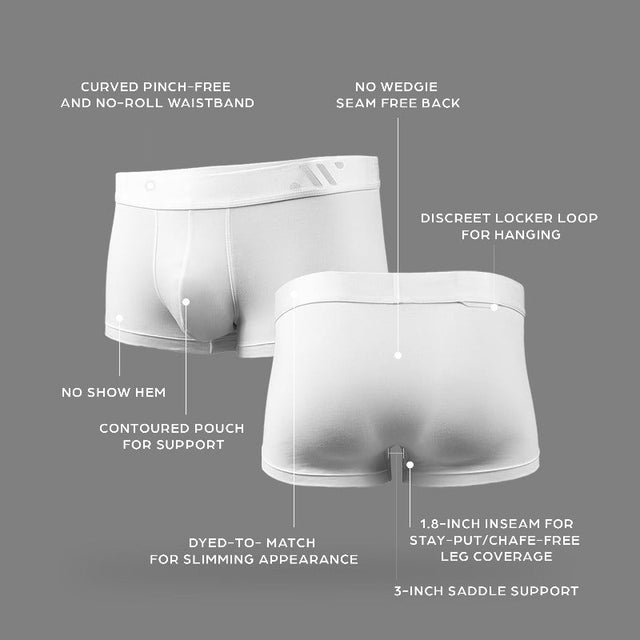ALPHX Modern Fit Comfort Class Trunk Frost White