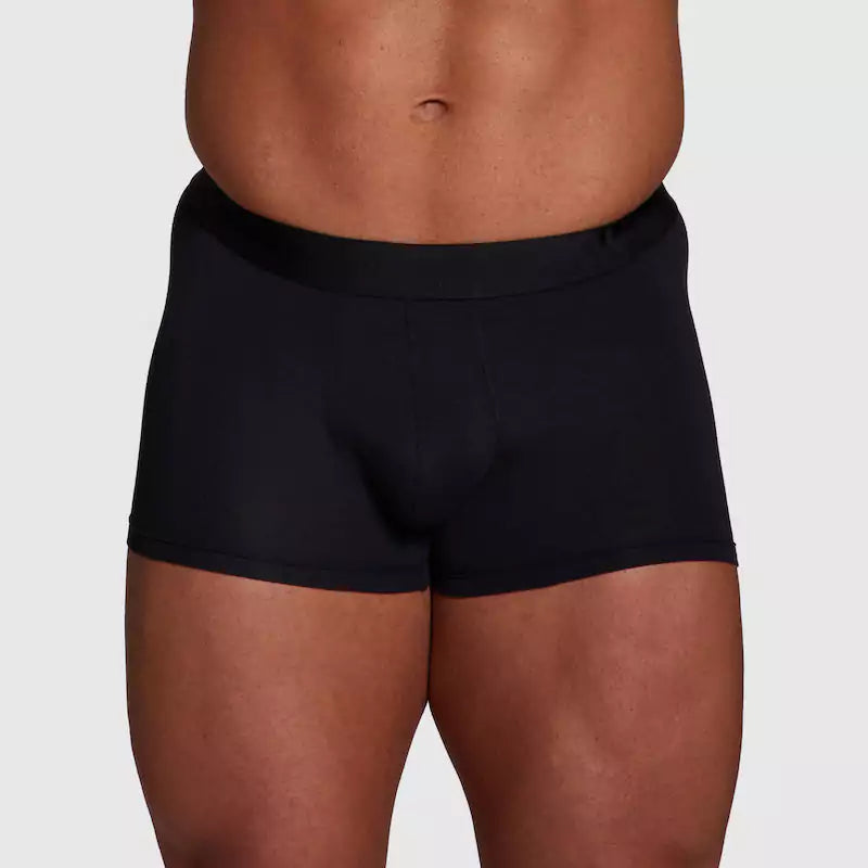 ALPHX Athletic Fit Trunks –Midnight Black Support &amp; Comfort Redefined Underwear ALPHX Alphx.com