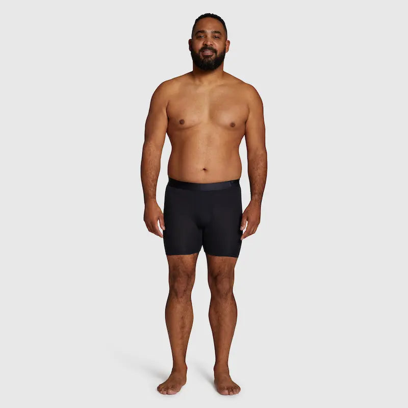 ALPHX Comfort Class Boxer Brief - Modern Fit - Midnight Black | ALPHX.com Underwear ALPHX Alphx.com