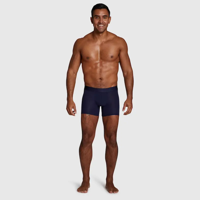 ALPHX Comfort Class Boxer Brief - Modern Fit - Maritime Navy Blue | ALPHX.com Underwear ALPHX Alphx.com