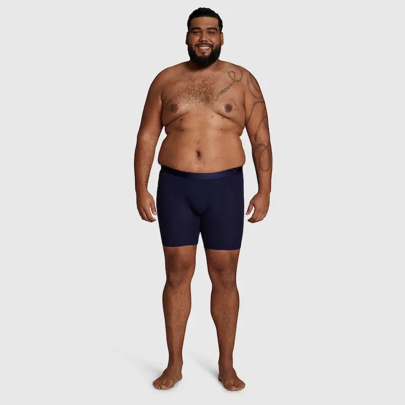 ALPHX Comfort Class Boxer Brief - Modern Fit - Maritime Navy Blue | ALPHX.com Underwear ALPHX Alphx.com