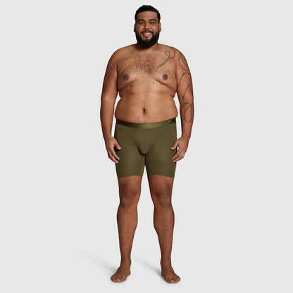 ALPHX Boxer Briefs Modern Fit Classic Moss Green – Timeless Comfort Underwear ALPHX Alphx.com