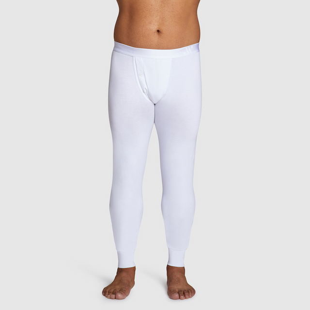 ALPHX Modern Fit Union Pant for Men Frost White