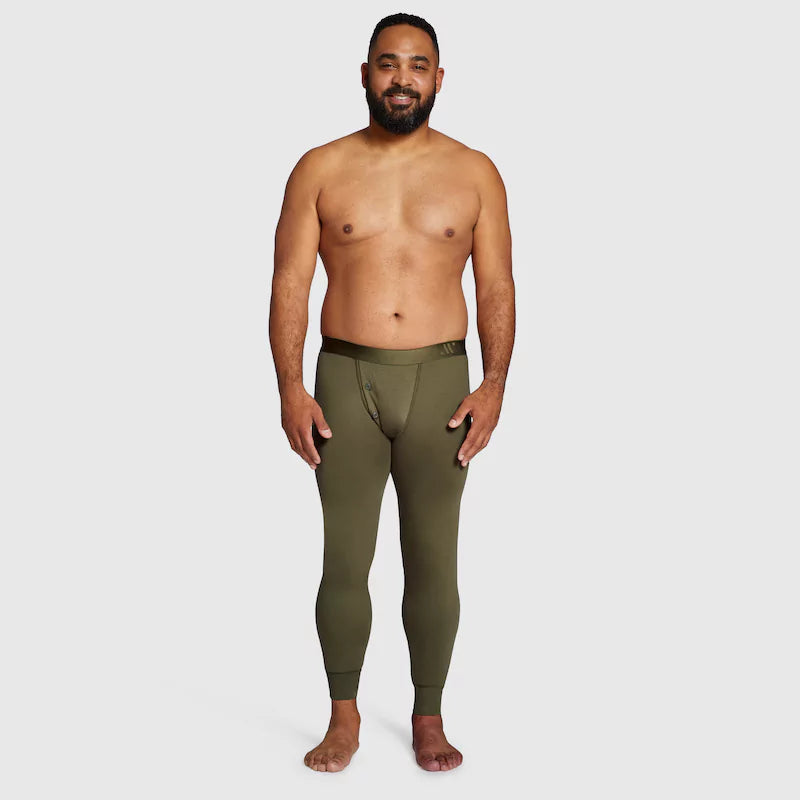 ALPHX Comfort Class Union Pant - Modern Fit - Moss Green | ALPHX.com Underwear ALPHX XL Alphx.com