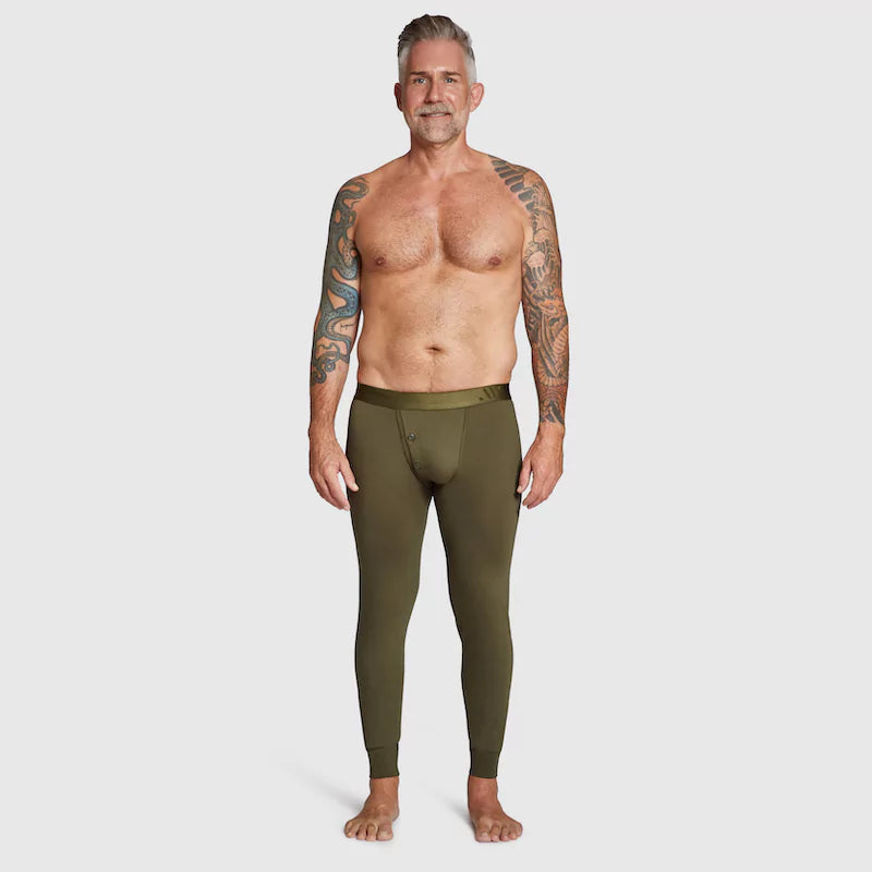 ALPHX Comfort Class Union Pant - Modern Fit - Moss Green | ALPHX.com Underwear ALPHX L Alphx.com