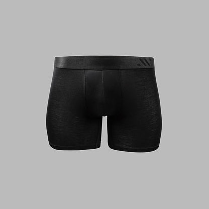 ALPHX Boxer Briefs Athletic Fit Midnight Black – Extra Leg Room Underwear ALPHX S Alphx.com