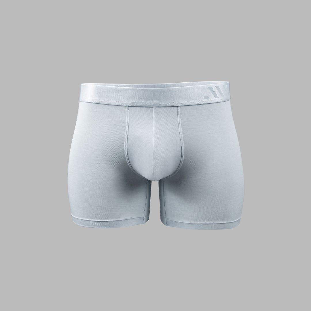 ALPHX Boxer Briefs Athletic Fit Glacier Blue- Extra Room Underwear ALPHX S Alphx.com