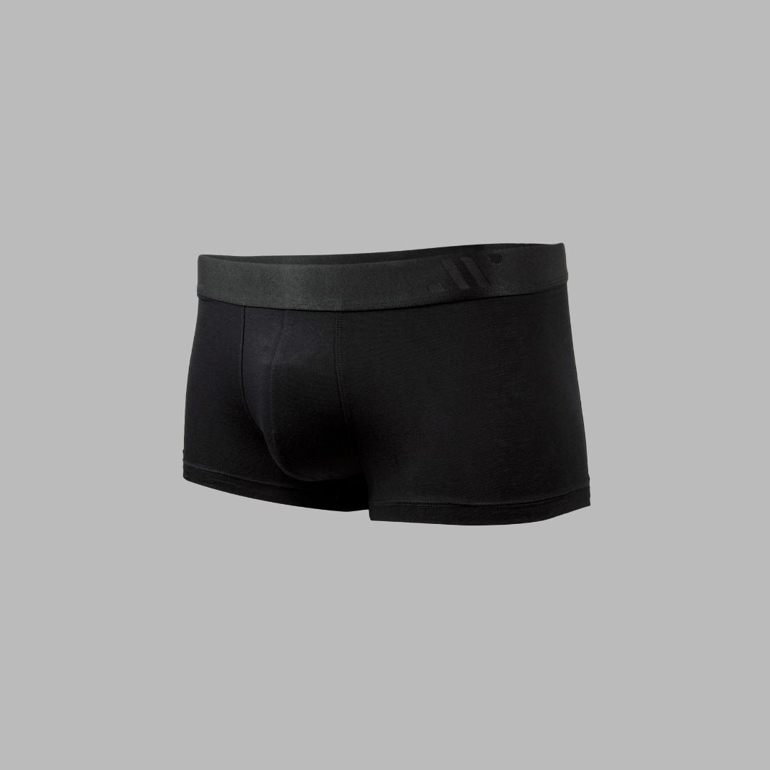 ALPHX Modern Fit Trunks –Midnight Black Support &amp; Comfort Redefined Underwear ALPHX XS Alphx.com