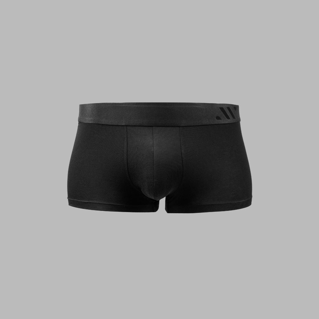 ALPHX Athletic Fit Trunks –Midnight Black Support &amp; Comfort Redefined Underwear ALPHX S Alphx.com