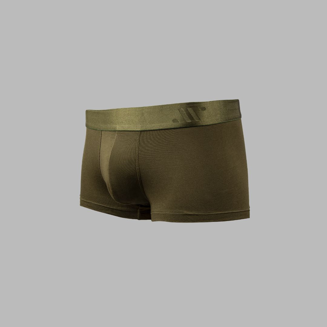 ALPHX Comfort Class Trunk - Modern Fit - Moss Green | ALPHX.com Underwear ALPHX XS Alphx.com