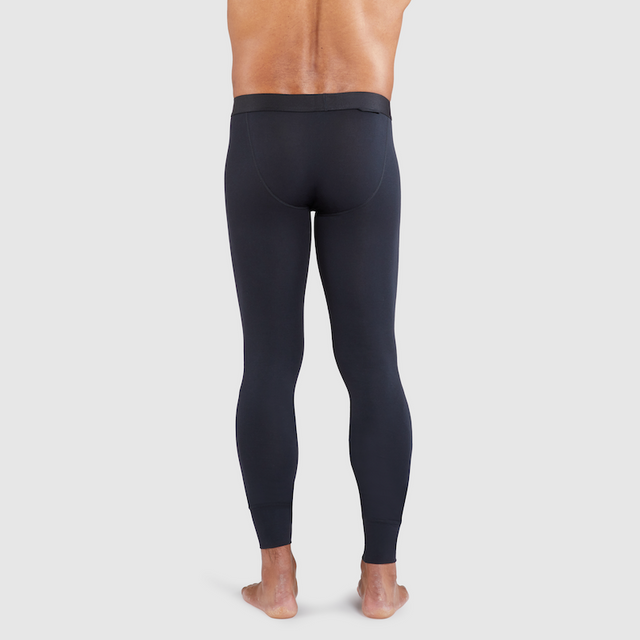 ALPHX Athletic Fit Union Pant for Men Midnight Black