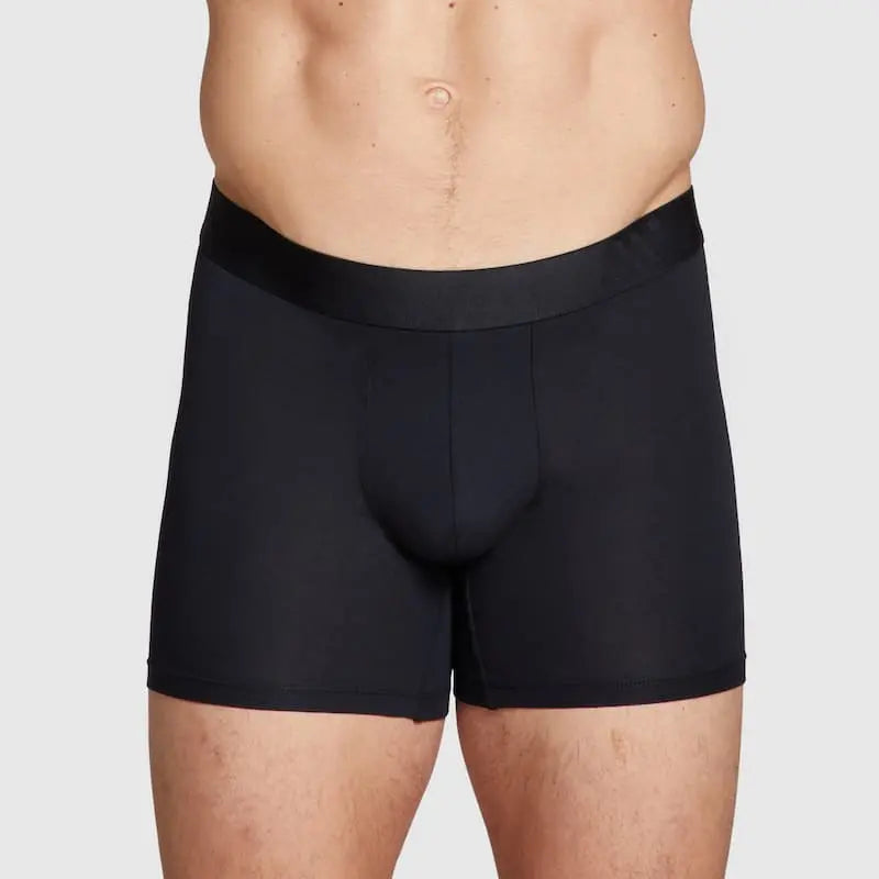 ALPHX Boxer Briefs Modern Fit | Midnight Black Underwear ALPHX Alphx.com