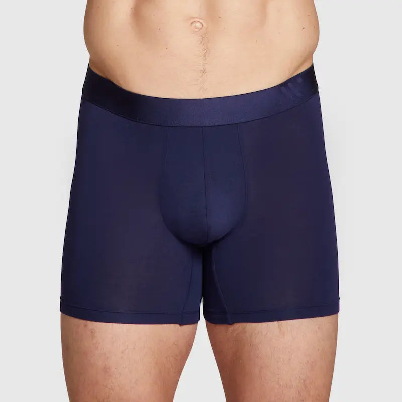 ALPHX Comfort Class Boxer Brief - Modern Fit - Maritime Navy Blue | ALPHX.com Underwear ALPHX Alphx.com