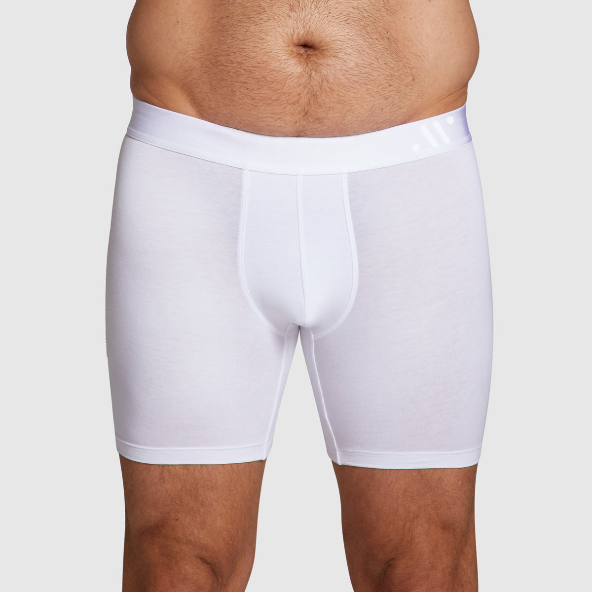 Most Comfortable White Boxer Briefs for Men Modern Fit | ALPHX.com