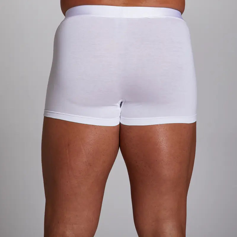 ALPHX Athletic Fit Trunks –Frost White Support &amp; Comfort Redefined Underwear ALPHX Alphx.com