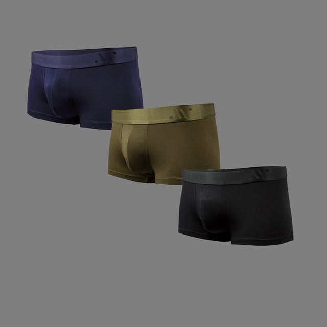 ALPHX Classic Buy 3 Trunks MDRN and Save 20% Black, Navy, Moss Green