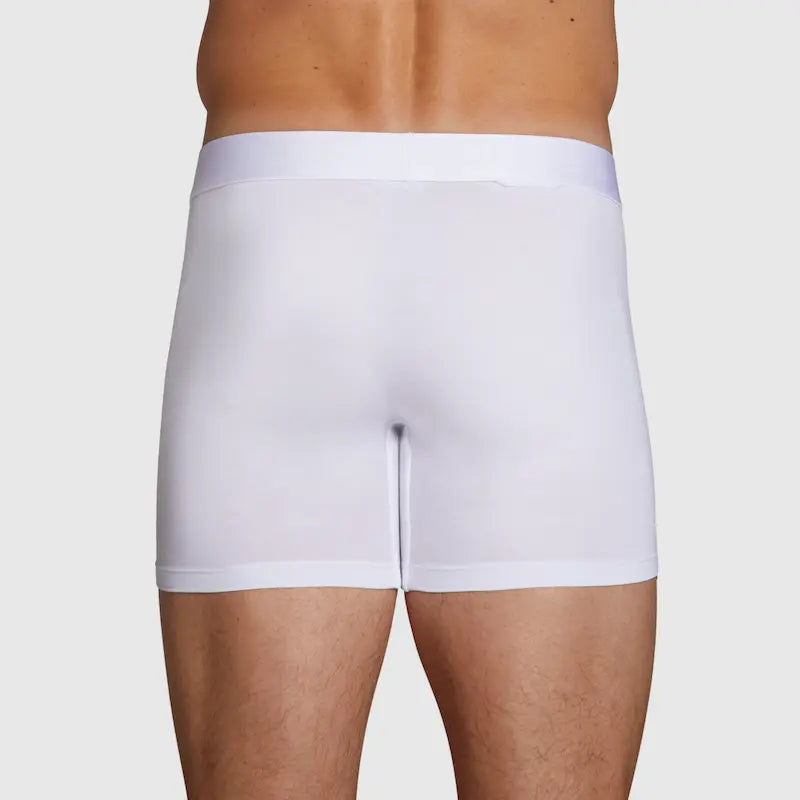 ALPHX Comfort Class Boxer Brief - Modern Fit - Frost White | ALPHX.com Underwear ALPHX Alphx.com