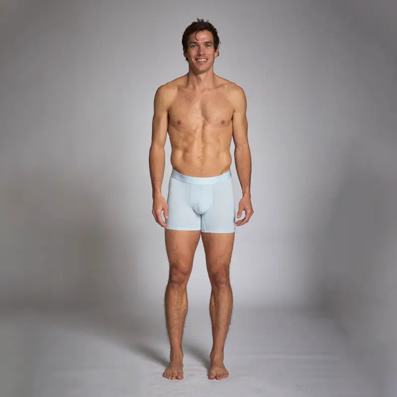 ALPHX Comfort Class Boxer Brief - Modern Fit - Glacier Blue | ALPHX.com Underwear ALPHX Alphx.com