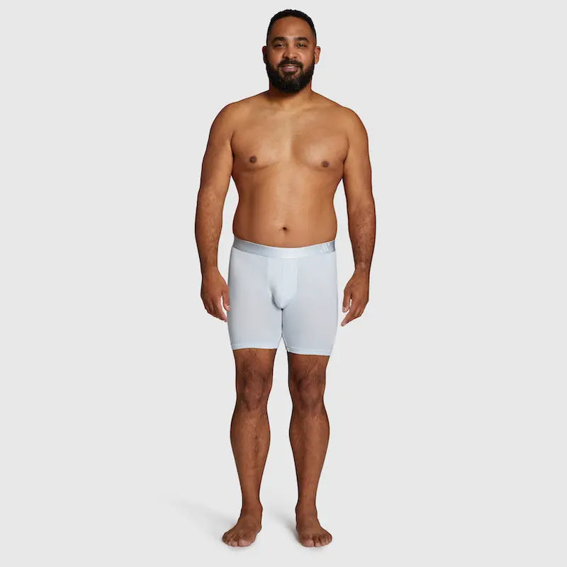 ALPHX Boxer Briefs Modern Fit Classic Glacier Blue – Subtle &amp; Sophisticated Underwear ALPHX Alphx.com