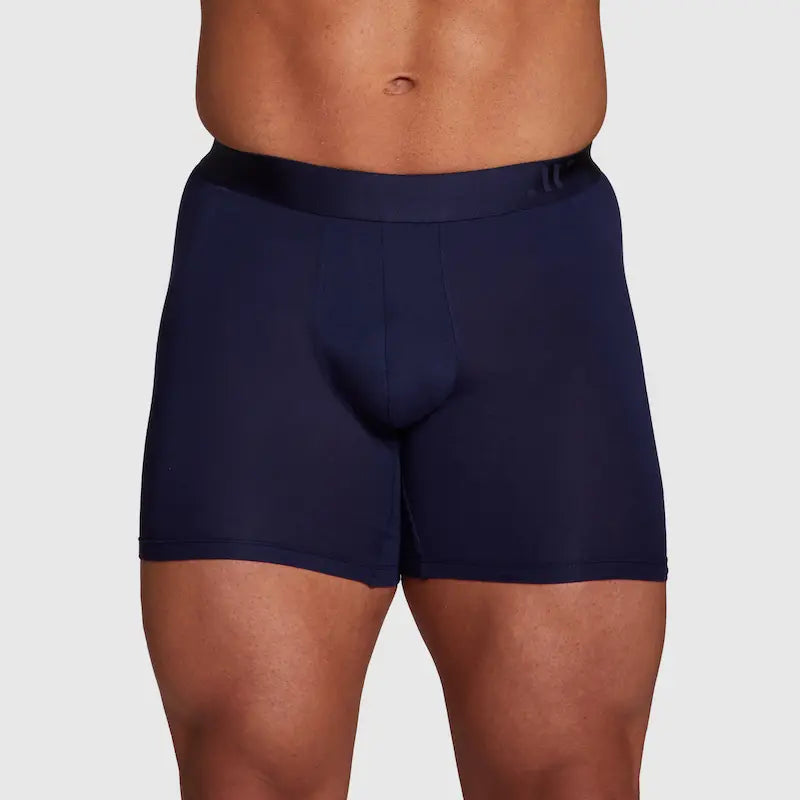 ALPHX Boxer Briefs Athletic Fit Maritime Navy – Extra Room More Comfort Underwear ALPHX Alphx.com