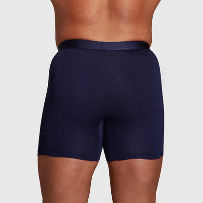 ALPHX Boxer Briefs Athletic Fit Maritime Navy – Extra Room More Comfort Underwear ALPHX Alphx.com