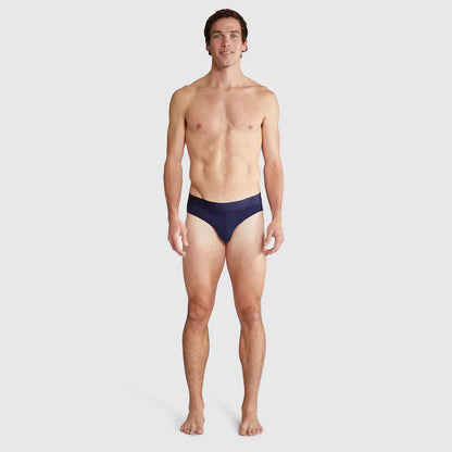 ALPHX Briefs Modern Fit Maritime Navy Blue - Low Rise Full Coverage Underwear ALPHX Alphx.com